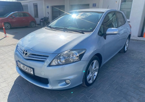 Toyota Auris cena 18900 przebieg: 249000, rok produkcji 2010 z Warszawa małe 191